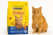 Ração Purina Friskies 1kg Gatos Atum Salmão Camarão
