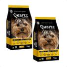 Ração Quartz Cães Sênior 7+ Raças Pequenas - 1Kg 2 unidades Ração Quartz Cães Sênior 7+ Raças Pequenas - 1Kg 2 unidades
