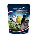 Ração Reino das Aves Mineral Gold Mix para Pássaros - 500g Ração Reino das Aves Mineral Gold Mix para Pássaros - 500g