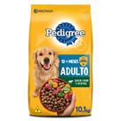 Ração Seca Pedigree Carne e Vegetais para Cães Adultos Raças Médias e Grandes - 10,1 Kg