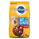 Ração Seca Pedigree para Cães Filhotes Raças Médias e Grandes 15 kilos