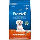 Ração Seca Premier para cães adultos da raça Maltês, 1kg.
