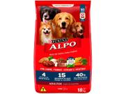 Ração Seca Purina Alpo para Cães Adultos Carne, Frango, Cereais e Vegetais 18kg