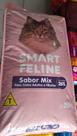 Ração smart feline para gatos