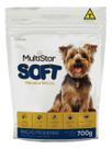 Ração Soft Multistar 700g Frango Arroz Adulto Raças Pequenas Mastigação Fácil