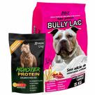 Ração Super Premium Bully Lac 15kg mais Complemento Alimentar Bully Monster 1,2kg Saude e Vitalidade
