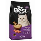 Ração The Best Cat Gatos Frango e Arroz Adultos Castrados 10,1Kg