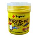 Ração Tropical Mikro-vit Basic 32g Pote - Ideal P/ Alevinos