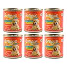 Ração Úmida Cães Adultos Frango Pate Kit 6 Latas Ração Úmida Cães Adultos Frango Pate Kit 6 Latas