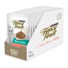 Ração Úmida Fancy Feast Gatos Petit Filets Salmão 85g 15un