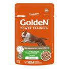 Ração Úmida Golden Power Training para Cães Adultos de Porte Médio e Grande Sabor Frango Batata Doce e Cenoura 85g
