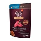 Ração Úmida Gran Plus Sachê Gatos Gourmet Castrados Ovelha - 85g