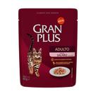 Ração Úmida GranPlus Gourmet Sachê para Gatos Adultos Sabor Salmão - 85g Ração Úmida GranPlus Gourmet Sachê para Gatos Adultos Sabor Salmão - 85g