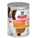 Ração Úmida Hill's Science Diet Digestão Perfeita para Cães Adultos Frango e Vegetais 363g
