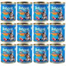 Ração Úmida Natural Gatos Adultos Peixe Pate Kit 12 Latas Ração Úmida Natural Gatos Adultos Peixe Pate Kit 12 Latas