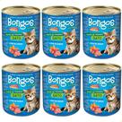 Ração Úmida Natural Pet Gatos Adultos Frango Pate Kit 6 Unid