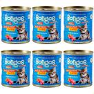 Ração Úmida Natural Pet Gatos Adultos Peixe Pate Kit 6 Latas Ração Úmida Natural Pet Gatos Adultos Peixe Pate Kit 6 Latas