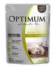 Ração Úmida Optimum para Gatos Adultos Sabor Frango - 85g - 1 unidade Ração Úmida Optimum para Gatos Adultos Sabor Frango - 85g - 1 unidade