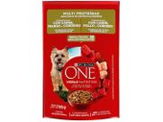 Ração Úmida para Cachorro Adulto Sachê Purina One Multi Proteínas 85g