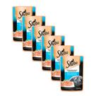 Ração Úmida para Gatos Sheba Adulto Sabor Atum Marinado em Sachê 85g Kit com seis unidades