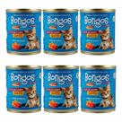 Ração Úmida Pet Gatos Adultos Carne Kit 6 Latas Ração Úmida Pet Gatos Adultos Carne Kit 6 Latas
