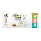 Ração Úmida Purina Fancy Feast Gourmet Petites Pate - 48 Sachês