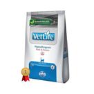 Racao vet life feline hypoallergenic pork e potato 2kg