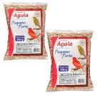Ração Vita Branca Alimento Pássaros Vitaminado 2x500 g
