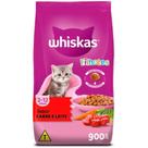 Ração Whiskas 900g Filhote Carne Ração Whiskas 900g Filhote Carne