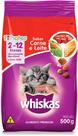 Ração Whiskas Carne e Leite para Gatos Filhotes 500 g Ração Whiskas Carne e Leite para Gatos Filhotes 500 g