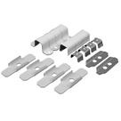Raceway Wiremold BWH-9-10-11 Metal para estender a potência branco