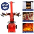 Rachador De Lenhas Kawashima Elétrico RL 31250-E 3HP 220V 15A Para Toras de Até 32cm de Diâmetro