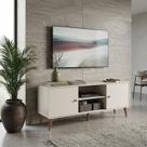 Rack 1500x620x400 Mm 2 Portas Curve Cinza Off White Rack 1500x620x400 Mm 2 Portas Curve Cinza Off White