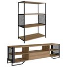 Rack 180 Cm Gaveta Estante 77 Cm Industrial 17X24 Mell Preto PP