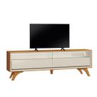 Rack 2 Gavetas Austria Para Tv 75 Com Led - Naturalle Off