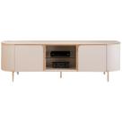 Rack Adele para Tv Até 65 Polegadas 2 Portas Dj Cor Off White