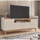 Rack Adria 4 PT Off White e Noce 158 cm