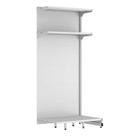 Rack Amapá Cereais Fit 60 Continuação 2,02x0,90x0,35 com 3 Bandejas Branco