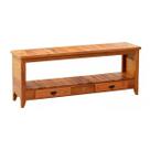 Rack Aparador Ripado 1,5 M Madeira Maciça Natural Rack Aparador Ripado 1,5 M Madeira Maciça Natural
