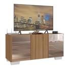 Rack Até 32 Polegadas Com Espelhos Mp1079 Rustic branco