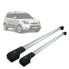 Rack Bagageiro De Teto Travessa Kia Soul 2008 a 2013 Alumínio MN-406 Preto MN-407 Prata MN Travessas