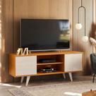 Rack Bancada Ambiente Lisboa Cinamomo Off White - Madetec