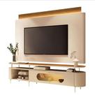 Rack Bancada ária Com Painel Suspenso Nobre Cinamomo Off White - Hb Móveis Rack Bancada ária Com Painel Suspenso Nobre Cinamomo Off White - Hb Móveis