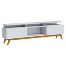 Rack Bancada Classic 2 Gavetas com Nicho 2.2 Branco Acetinado - Imcal