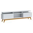 Rack Bancada Classic 2 Gavetas com Nicho 2.2 Branco Acetinado - Imcal