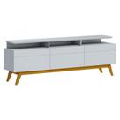 Rack Bancada Classic 3 Gavetas com Nicho 1.8 Branco Acetinado - Imcal