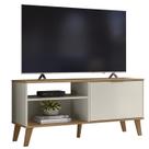 Rack Bancada Para TV 50 Pol 115 cm 6950 Off White Nature PLLA Rack Bancada Para TV 50 Pol 115 cm 6950 Off White Nature PLLA