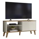 Rack Bancada Para TV 50 Pol 120cm Roby Off/Nature Z49 - Mpozenato