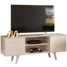 Rack Bancada para Tv 55" com 2 Portas e 1 Prateleira Líbano
