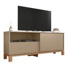 Rack Bancada Para TV 55 Pol 150cm Lucca Areia/Freijó C01 - Mpozenato